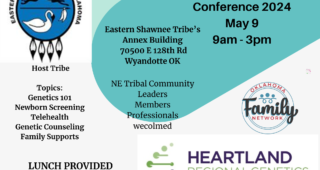 NE Oklahoma Tribal Communities Genetic Conference May 9, 2024
